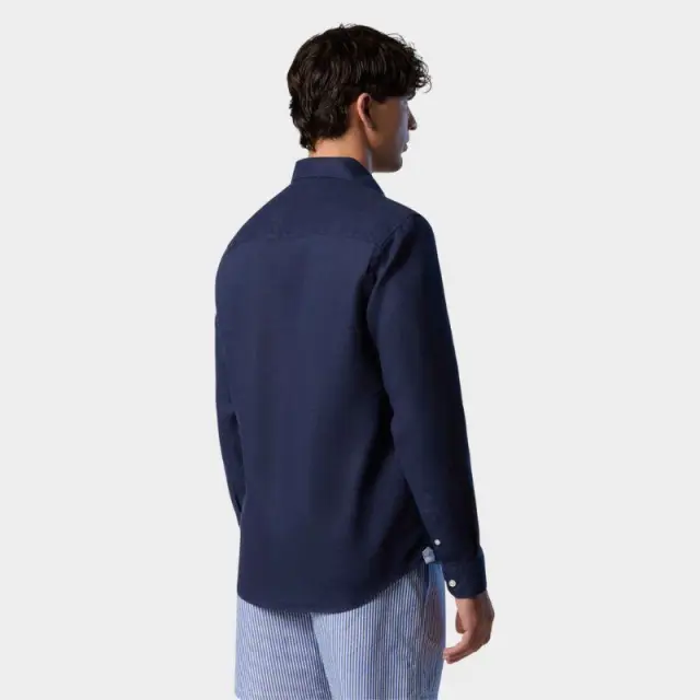 Πουκάμισο North Sails 664368000_BL0802 Μπλε - S 2
