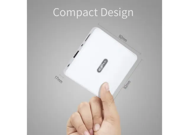 TV Box με λειτουργικό Android 9.0, 4k, 2G Ram & Wi-Fi, EZRA BT-01 Λευκό 3