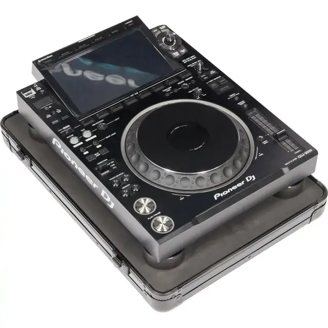 WALKASSE WMC-ALMIXCD Flight Case Multi Format CDJ/MIXER PLUS Black (Trolley Wheels).