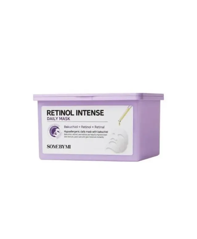 Some By Mi Retinol Intense Daily Mask Μάσκα Προσώπου με Ρετινόλη, 30τεμ