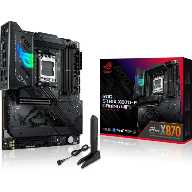 Asus ROG STRIX X870-F GAMING WIFI Motherboard ATX με AMD AM5 Socket 90MB1IV0-M0EAY0