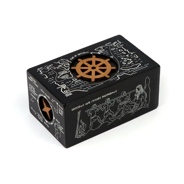 Mathv Ξύλινο Παιχνίδι Γρίφος / Puzzle Game: Odysseus' Map Box 3