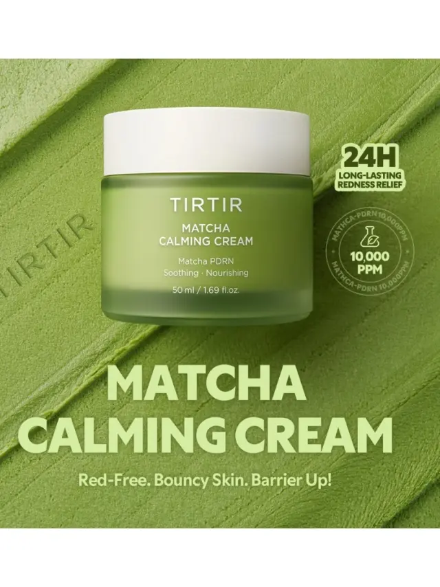 TirTir Matcha Calming Cream 50ml- Ενυδατική κρέμα με Matcha PDRN 2