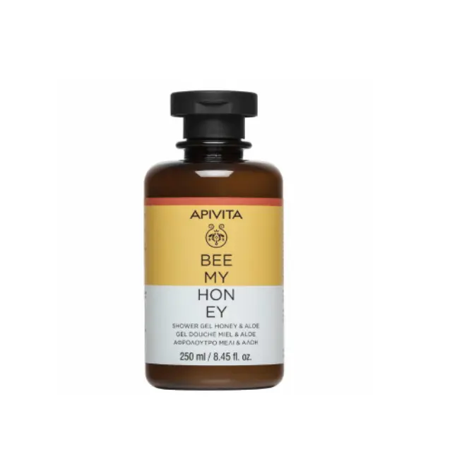 Apivita Bee My Honey Shower Gel with Honey & Aloe Αφρόλουτρο με Μέλι & Αλόη, 250ml