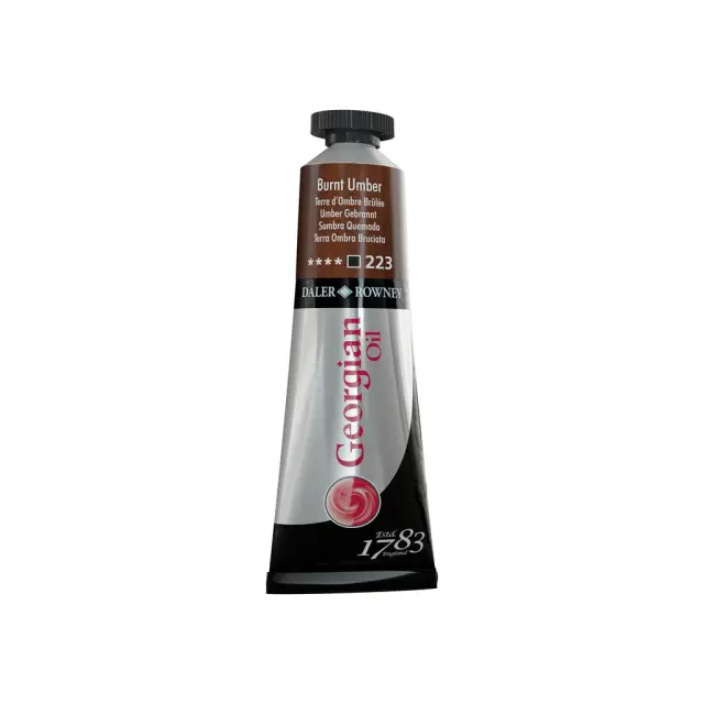 Daler-Rowney Georgian Χρώμα Λαδιού 38ml Burnt Umber/ 111014223 (Daler Rowney)
