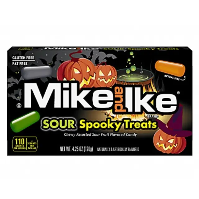 Mike and Ike Sour Spooky Treats 120gr