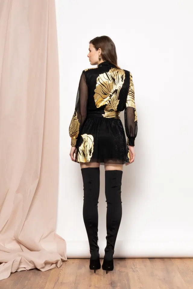 Nema Resort Wear Mini Dress (15007N020 BLACK) - S 2