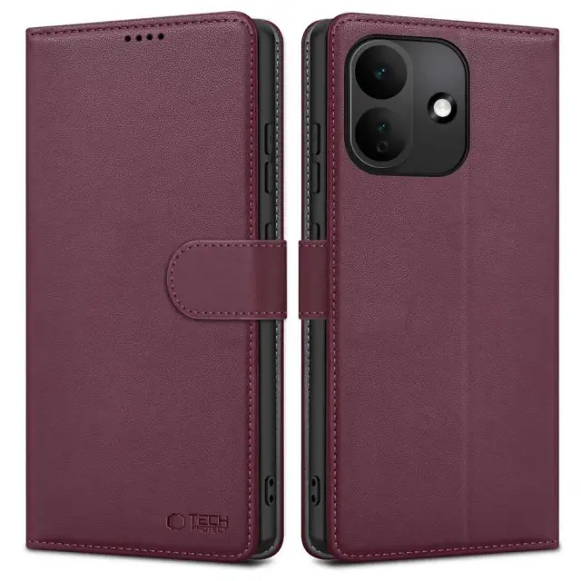 Tech-protect Wallet Xiaomi Redmi Note 17 Pro 5g Mulberry
