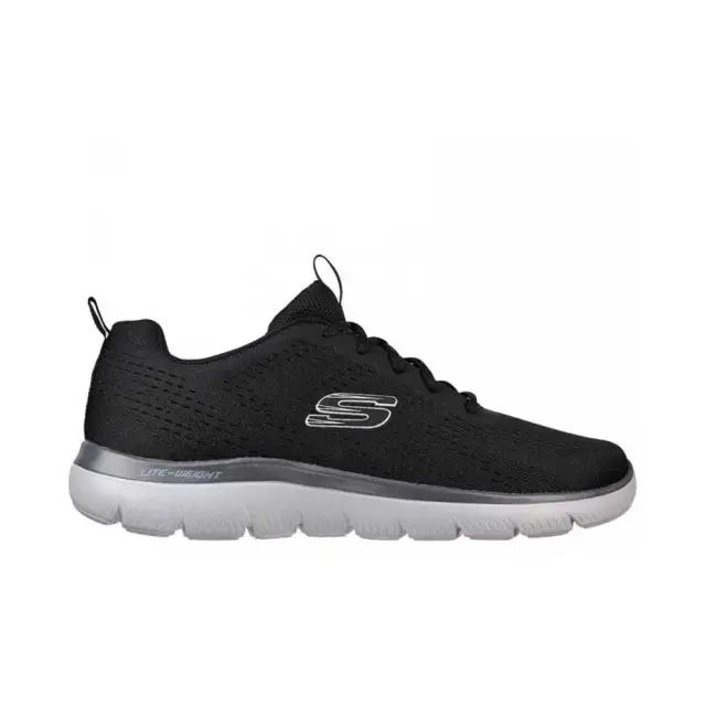 Skechers Engineered Mesh Lace-Up (232395-BKCC) - Ανθρακί