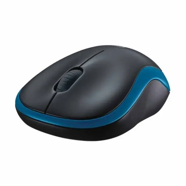 Logitech M185 Optical Mouse (2236) (Black/Blue, Wireless) (LOGM185BLKBLUE) 3