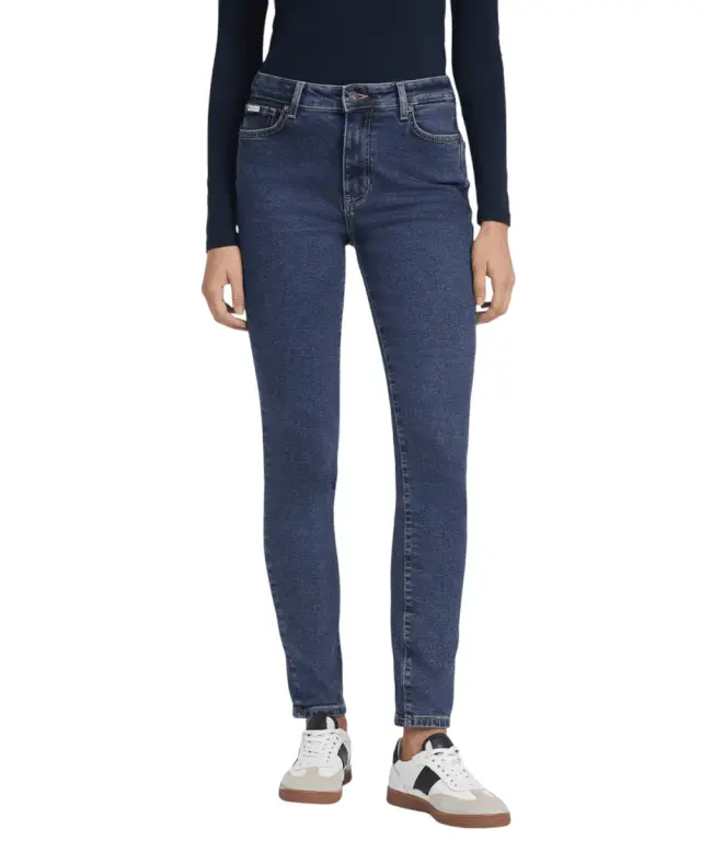 Guess - Γυναικείο τζιν G05 skinny με ψηλή μέση W4YA92D5CB2-M3DW Μπλε - W25 L30 2