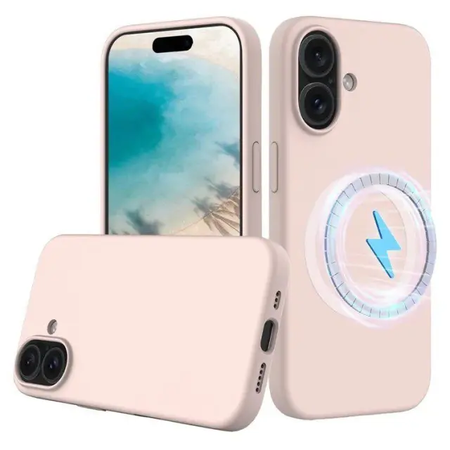 Magsafe Θήκη για iPhone 16 Plus-Pink OEM