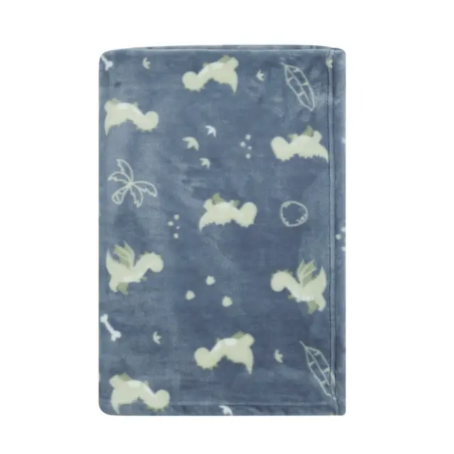 Κουβέρτα Fleece Αγκαλιάς Kentia Tiago Blue-Green-White 80x100 2