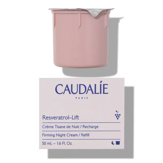Caudalie Refill Resveratrol-Lift Firming Night Cream Αντιρυτιδική Κρέμα Νυκτός για Λείανση των Ρυτίδων, 50ml (σε κάψουλα αναπλήρωσης)