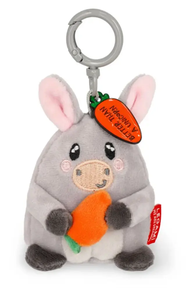 Legami Λούτρινο Μπρελόκ Super Soft Tiny Donkey / SPK0012 (Legami)