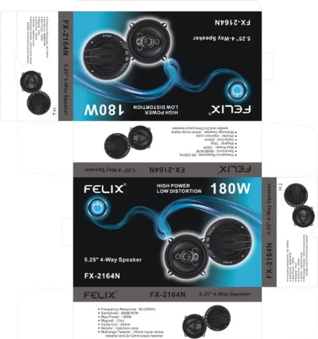 Ηχεία αυτοκινήτου FELIX FX 2164 N 2