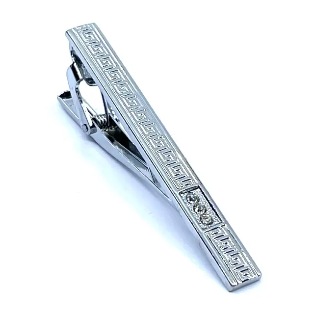 Ασημί Κλιπ Γραβάτας 6 cm – LGTC-T13/11 3