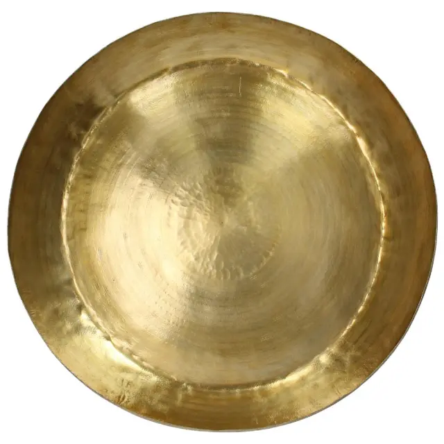 Δίσκος Χρυσό Μέταλλο 57x57x8cm
