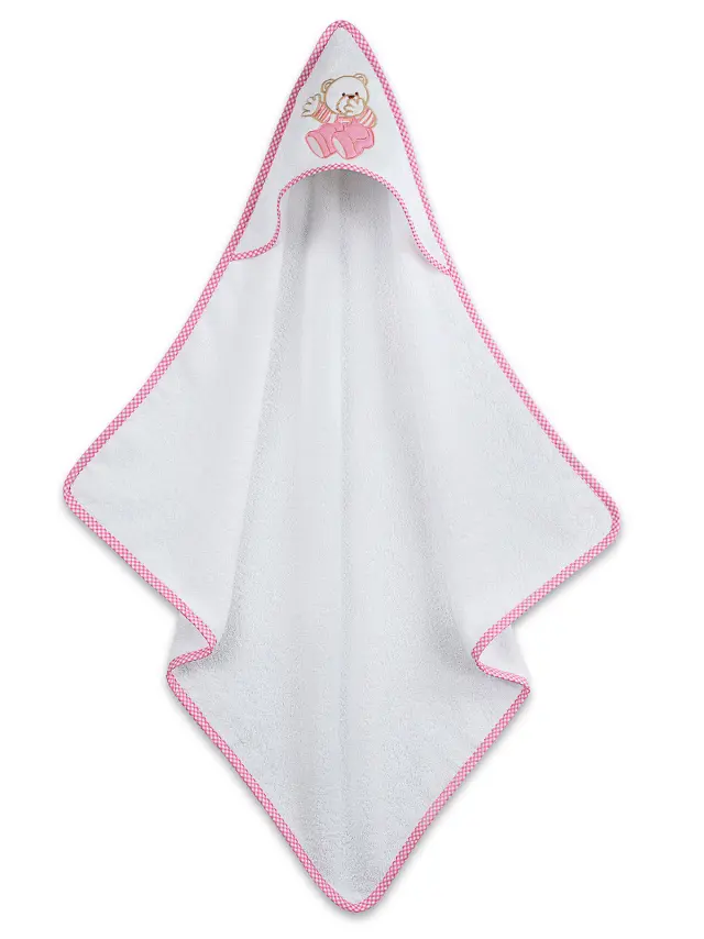 Κάπα κεντητή Bear 04 Rose 75x75 Sunshine