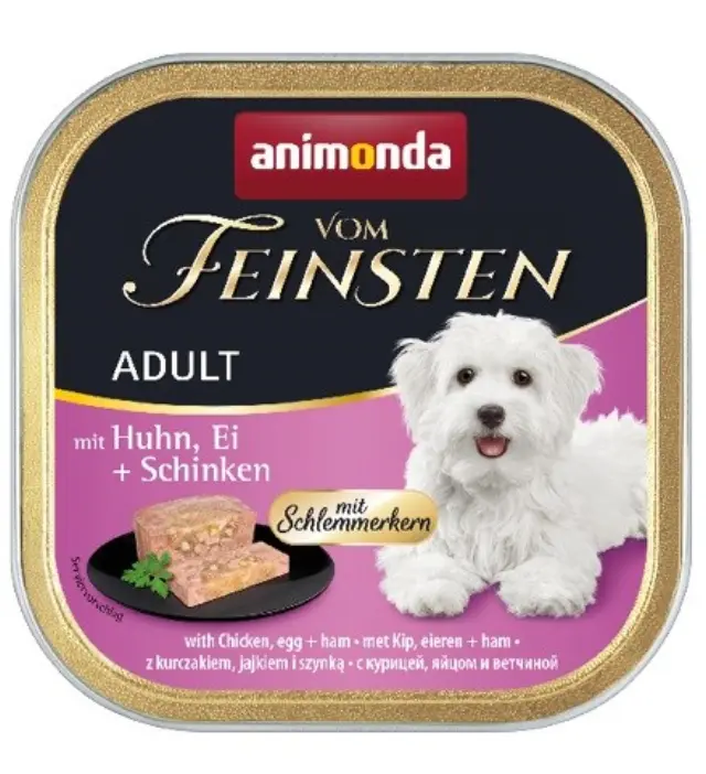 animonda Vom Feinsten Gourmet core with Chicken, egg ham Egg, Chicken, Ham Adult 150 g