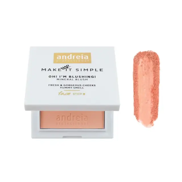 Andreia Ρουζ Oh I’m Blushing Mineral Blush Matte 7 gr 01- Πορτοκαλί