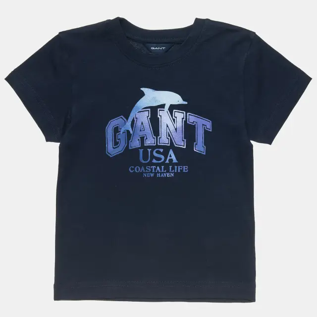 Μπλούζα Gant με τύπωμα δελφίνι