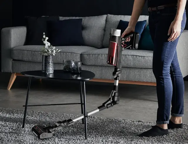 Επαναφορτιζόμενη Ηλεκτρική Σκούπα Stick 2 σε 1 Rowenta X-Force Flex 9.60 RH2077WO με Ισχύ 250W και Χωρητικότητα κάδου 0.4L RH2077WO 3