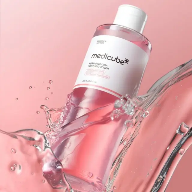 Medicube PDRN Pink Cica Soothing Toner- Τονωτική λοσιόν για Λάμψη με DNA τριαντάφυλλου 2