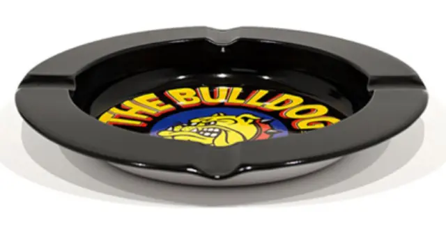 The Bulldog Amsterdam Μεταλλικό Τασάκι - Μαύρο International 2