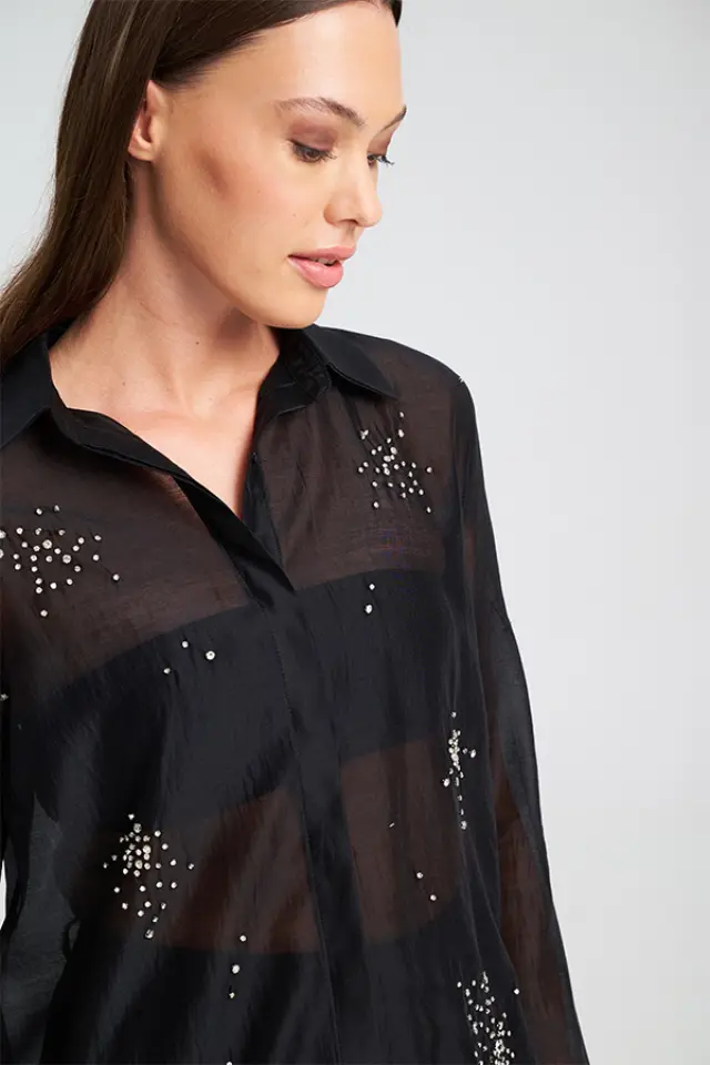 Πουκάμισο με Διακριτική Λάμψη Amarisa Shirt - L 3