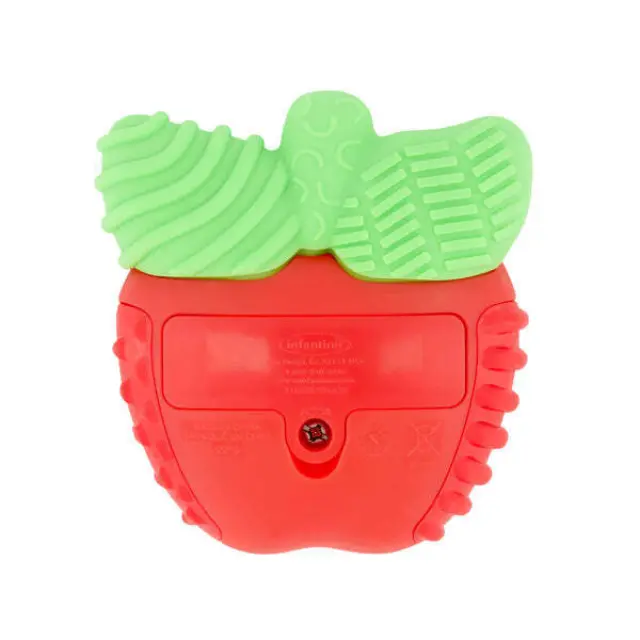 INFANTINO LIL NIBBLES VIBRATING TEETHER APPLE 2