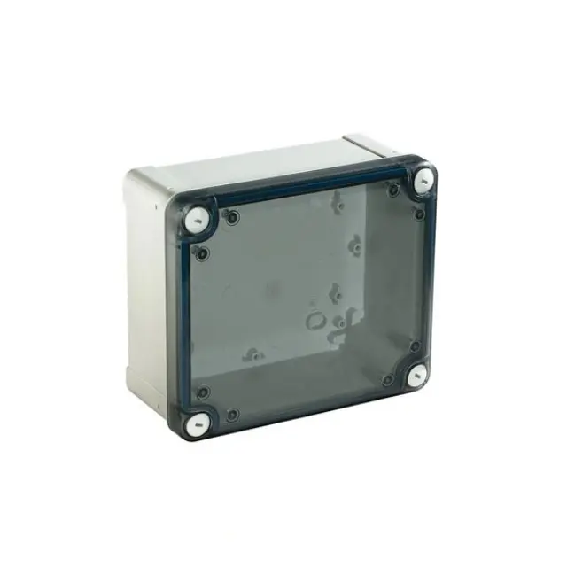Cover Thalassa ABS, IP66, IK07, Grey (RAL 7035), ABS with 45% of post–industrial recycled content, Depth: 87 mm, Height: 164 mm
