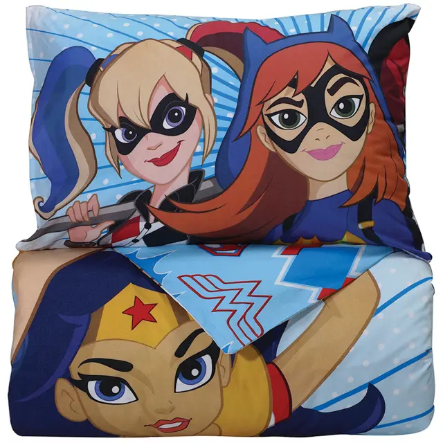 5005 Σετ Σεντονια Μονα Super Hero Girls Cartoon Kids 160x260 2