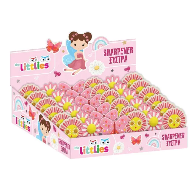 Ξύστρα The Littlies Κορίτσι 3 Σχέδια (1 Τεμάχιο)/ 0646960 (The Littlies)