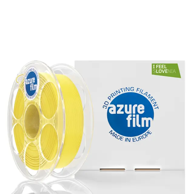 AzureFilm PLA 1.75mm Neon Yellow 1kg 2