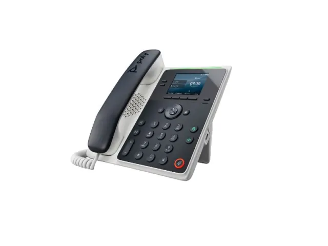 HP Poly Edge E100 IP Phone and PoE-enabled (82M86AA) 2