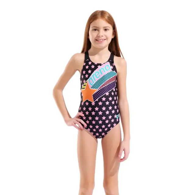 Arena Girl's Midnight Swim Pro Swimsuit Μαύρο 011789-550 (Arena)