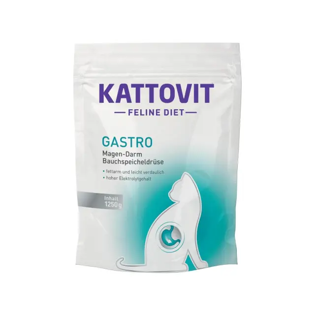 Kattovit Gastro Ξηρά Τροφή Γάτας με Κοτόπουλο & Ρύζι 1.25kg
