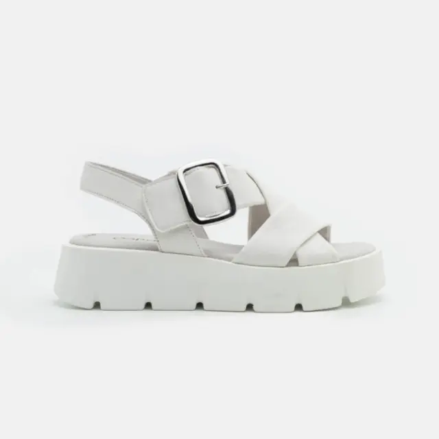 Gabor Πέδιλα Γυναικείο δέρμα Nubuck Άσπρο GAB/44752 20-LATTE