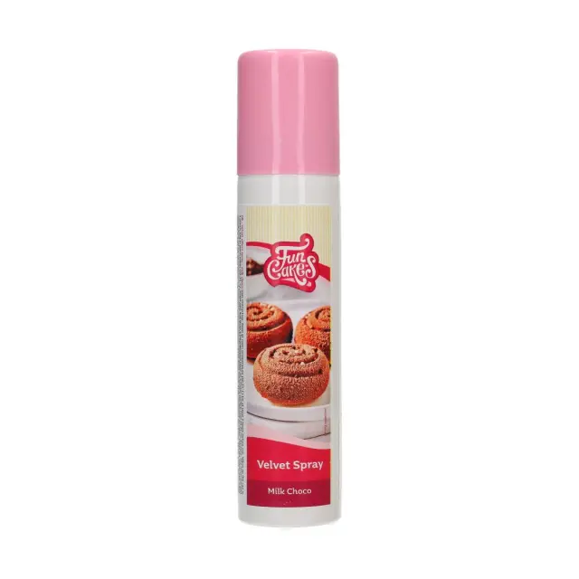 Funcakes Σπρέι Βελούδο - Σοκολάτα Γάλακτος -100ml