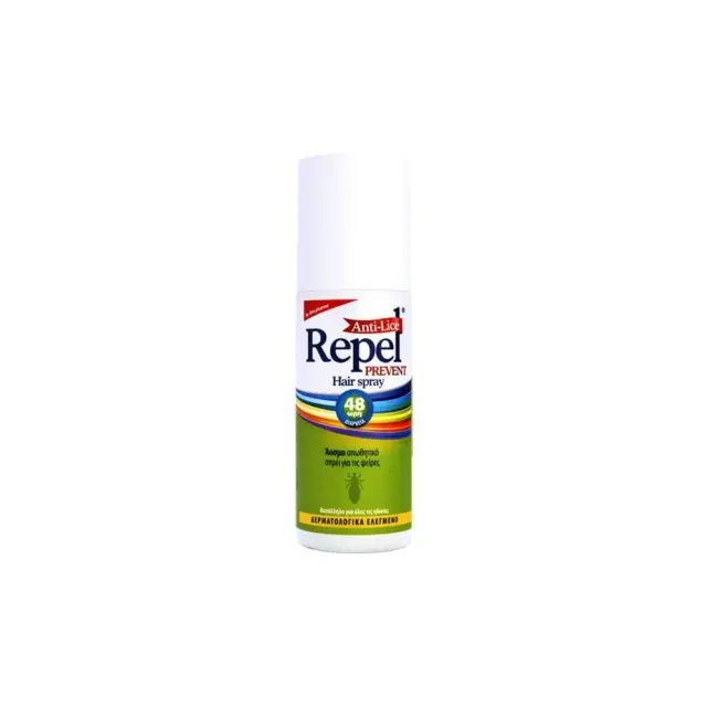 Uni-Pharma Repel Prevent Hair Spray, Προληπτικό Άοσμο Απωθητικό Σπρέι για τις Ψείρες 150ml