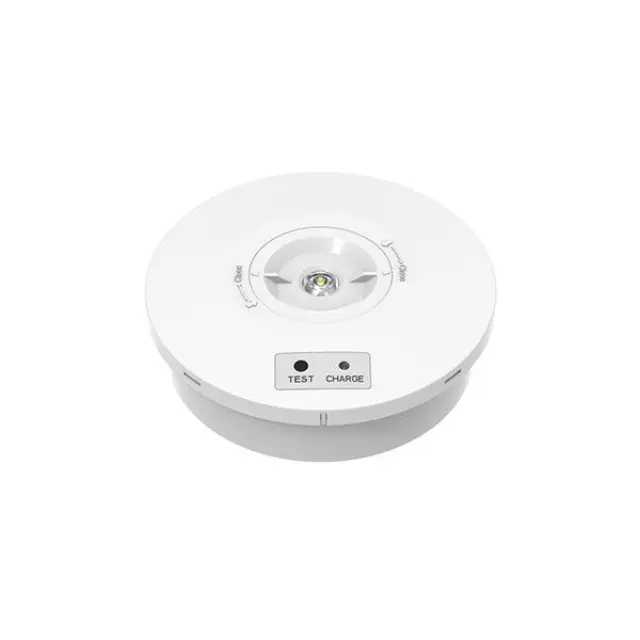 Εφεδρικός Φωτισμός Οροφής Τοίχου LED 2W IP65 Με Self Test PRO Άσπρο