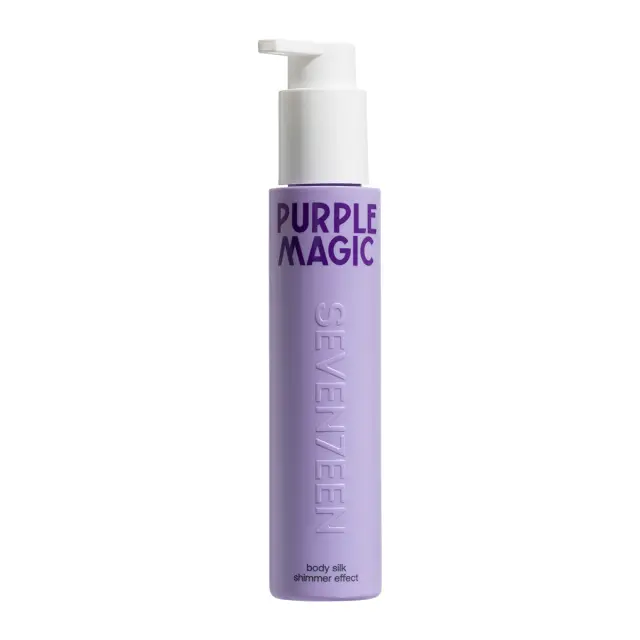 Seventeen Spirit Purple Magic Body Silk Shimmer Effect Κρέμα Σώματος Για Λάμψη 100ml