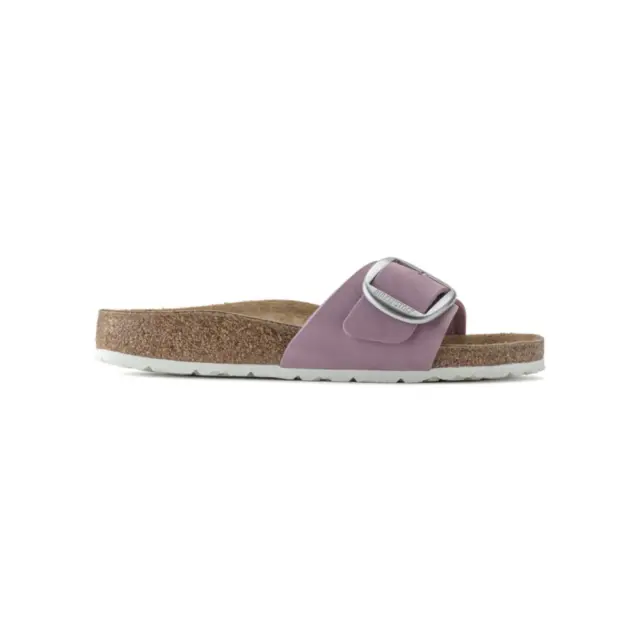 Birkenstock Πέδιλα Γυναικείο δέρμα Nubuck Ροζ BIR/MADRID BIG BUCKLE 1022055 ORCHID