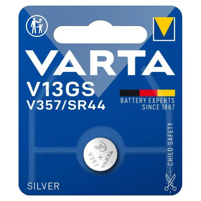 VARTA V13GS/V357 SR44 μπαταρία ρολογιών 1.55V 1 τμχ