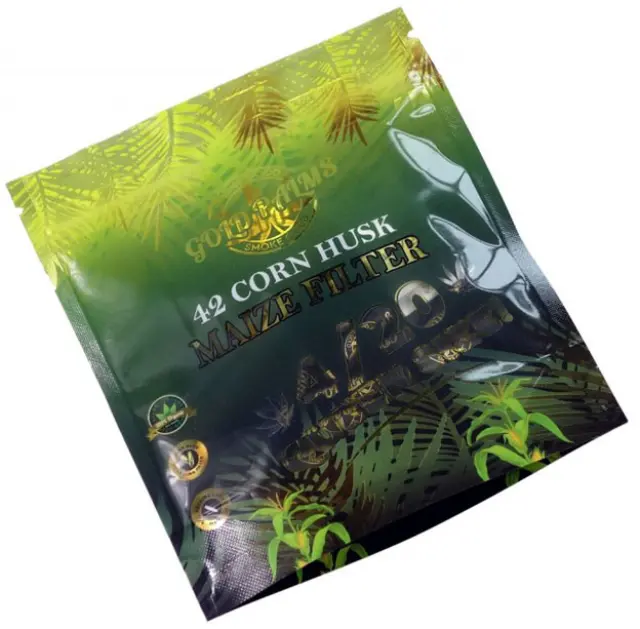 Gold Palms Φιλτράκια από Καλαμπόκι Χειροποίητα 6-8mm - 42τεμ. 2