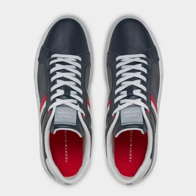 Tommy Hilfiger - Ανδρικά Sneakers Essential Leather Cupsole FM0FM04921-DW5 Μπλε - 45 3