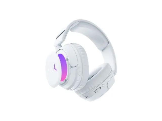 HP HyperX Cloud Flight 2 Wireless Over Ear Gaming Headset White (B5VC5AA) 2
