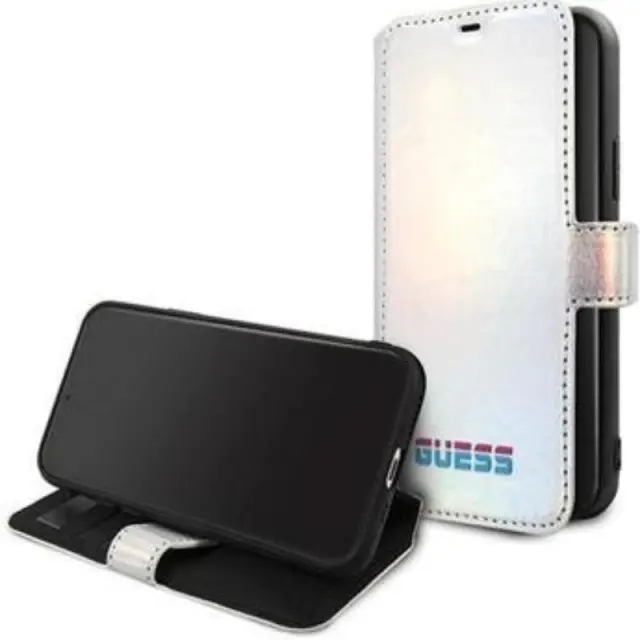 Guess Iridescent Book Ασημί (iPhone 11 Pro)