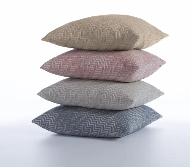 Nef-Nef Homeware Διακοσμητική Μαξιλαροθήκη Chevie 50x50 Pink 2